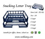 PE-921 Stacking Letter Tray (Horizontal)