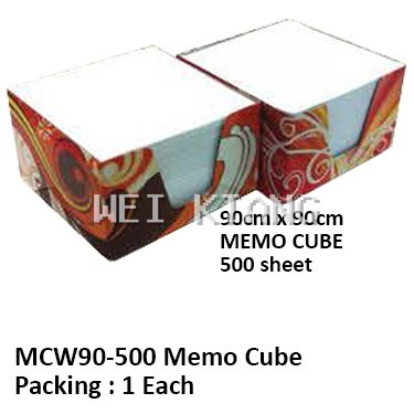 MEMO Cube 90 x 90cm 500's